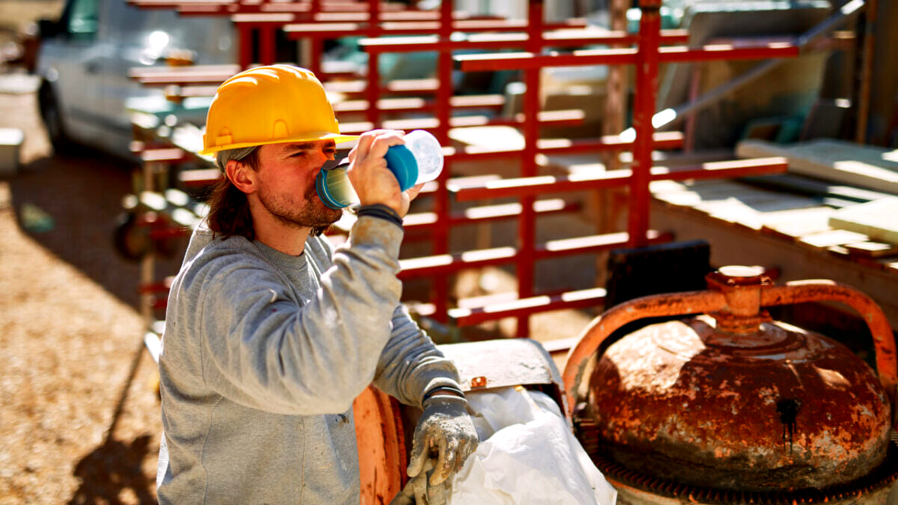 caldo cantieri lavoratori